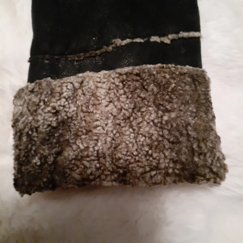 Vintage Shearling Lamb Leather Penny Lane Coat - Picture 6 of 9